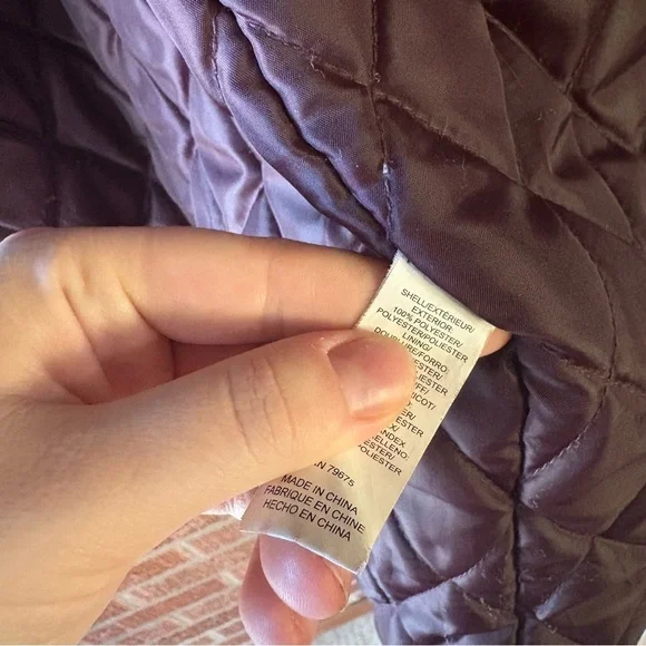 Lucky Brand Olive Green Utility Windbreaker Cinched Jacket Size Small - Picture 7 of 10